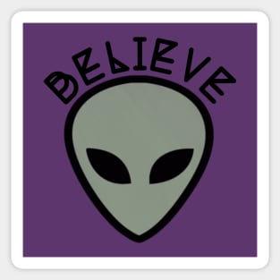 Believe Sticker